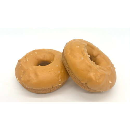 Karamel Zeezout Donuts 2 stuks 