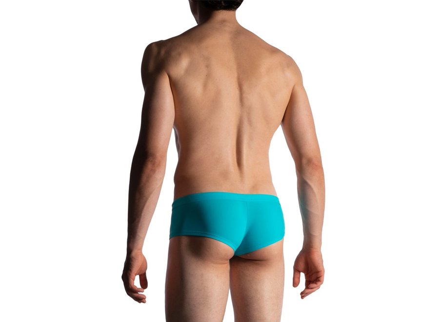 turquoise hot pants