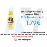 Schwarzkopf Schwarzkopf shampooing frequence 400ml
