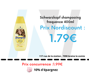 Schwarzkopf Schwarzkopf shampooing frequence 400ml