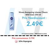 Nivea Nivea shampoing intense Classic Mild Care 250 ml