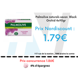 Palmolive Palmolive naturals savon  Black Orchid 4x90gr