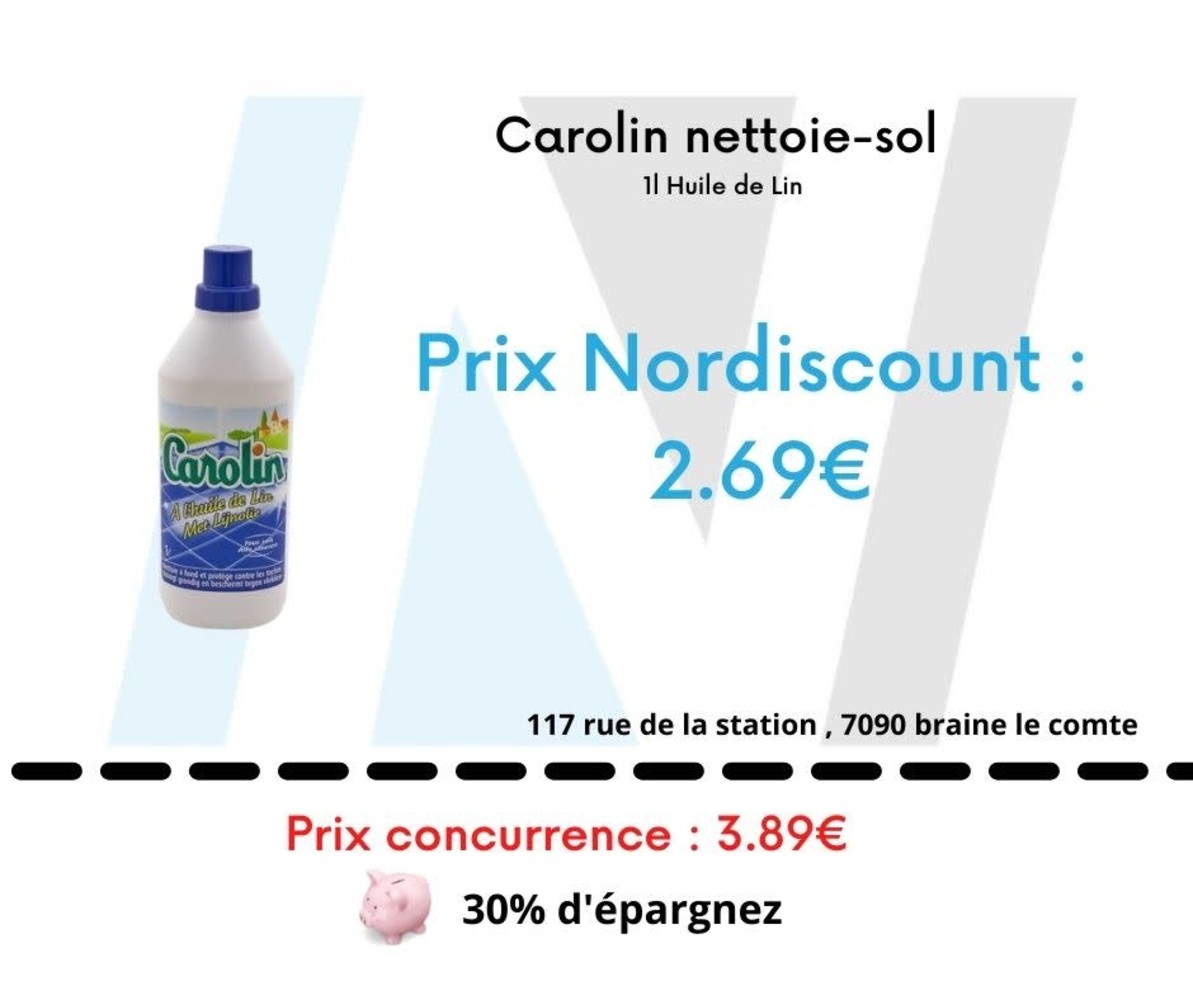 carolin Carolin l'huile de lin