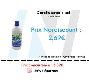 carolin Carolin l'huile de lin