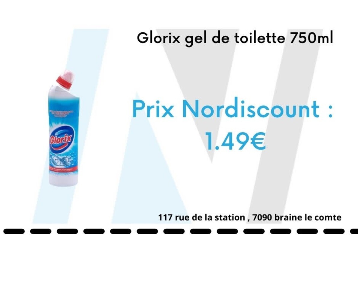 glotix Glorix wc javel 750ml O2