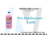 minidou Minidou Adoucissant 75d -1,875 l EcoPack la vie en rose