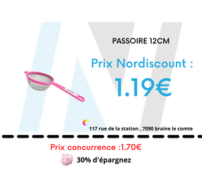 PASSOIRE  12cm