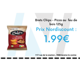 Brets Brets Chips - Pizza au  feu de bois 125g