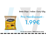 Brets Brets Chips - Indian  Curry 125g