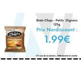 Brets Chips - Petits  Oignons 125g
