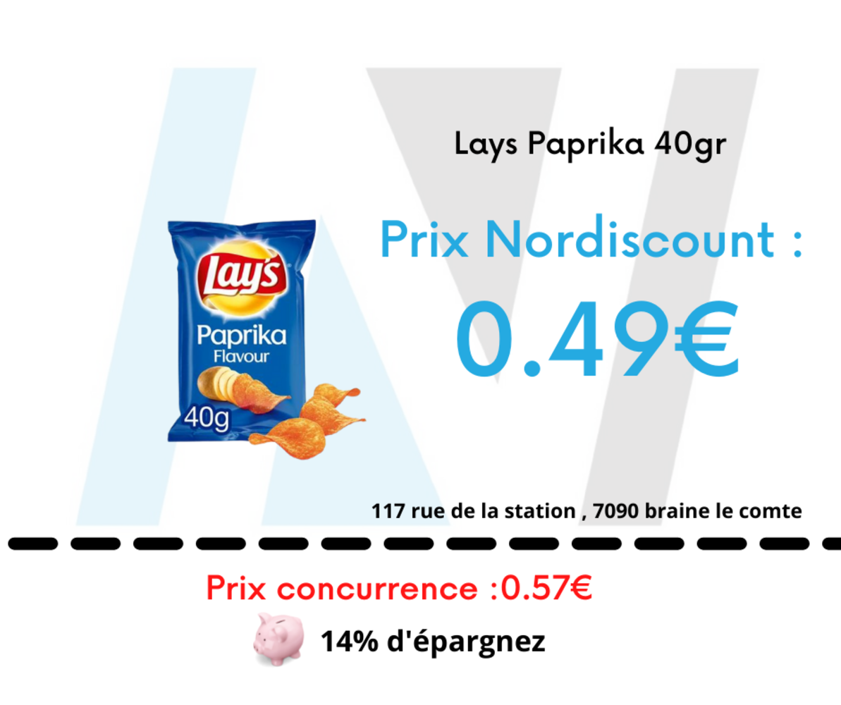 Lay's Lays Paprika 40gr