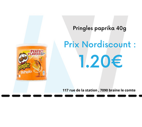 Pringles Pringles paprika 40g Pringles Pringles paprika 40g