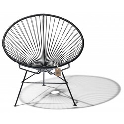 Condesa Chair Black (Made w/ Recycled PVC)