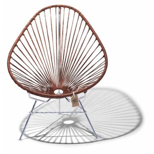 Acapulco Chair Leather Edition, Chrome Frame