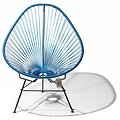 Silla Acapulco Acapulco Chair in Metallic/Cobalt Blue