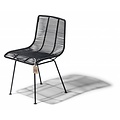 Rosarito Dining Chair in Black (Made w/ Recycled PVC)