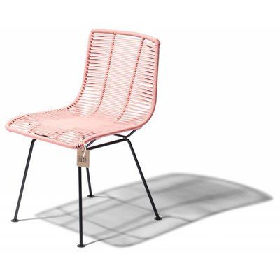 Rosarito Dining Chair in Salmon Pink