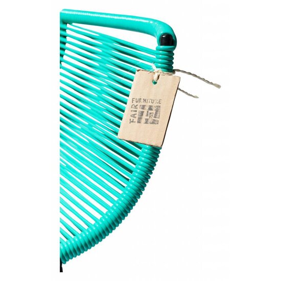 Barstool Zicatela in Turquoise
