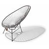 Acapulco Chair in Silver-Grey