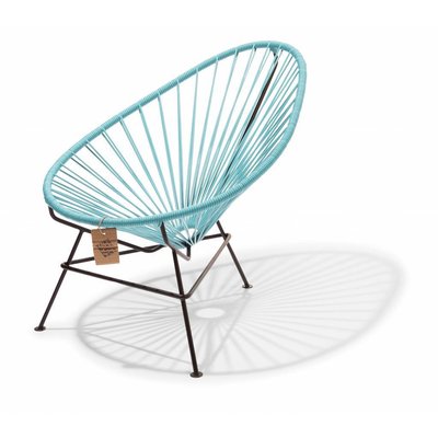 Acapulco kids chair, pastel blue