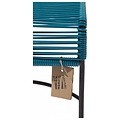 Xalapa Stool or Footrest in Petrol Blue