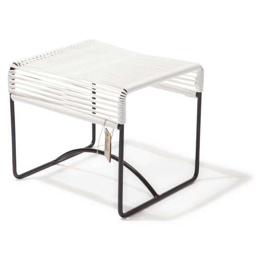 Silla Acapulco Xalapa Stool or Footrest White