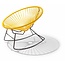 Condesa Rocking Chair in Yellow