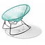 Condesa Rocking Chair in Turquoise
