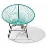 Condesa Rocking Chair in Turquoise