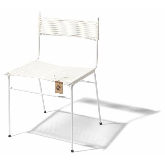 Silla Acapulco Polanco Dining Chair in White