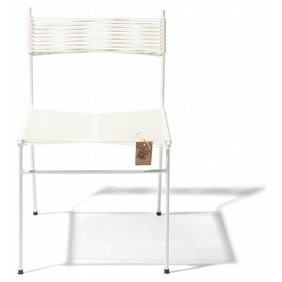 Silla Acapulco Polanco Dining Chair in White