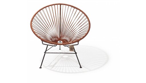 The Condesa chair in natural leather edition