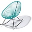 Acapulco Rocking Chair in Turquoise
