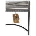 Silla Acapulco Xalapa Stool or Footrest in Silver-Grey