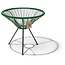 Table Japón in Green, Glass Table Top