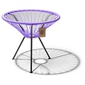 Table Japón in Lilac, Glass Table Top