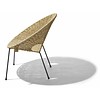 Luna Dining Chair Tule, With Natural Reed