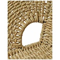 Luna Dining Chair Tule, With Natural Reed