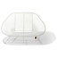 Silla Acapulco Acapulco Sofa in White, White Frame