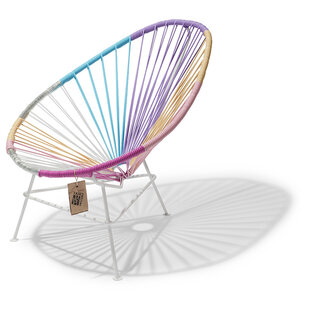 Baby Acapulco Chair Unicorn, White Frame