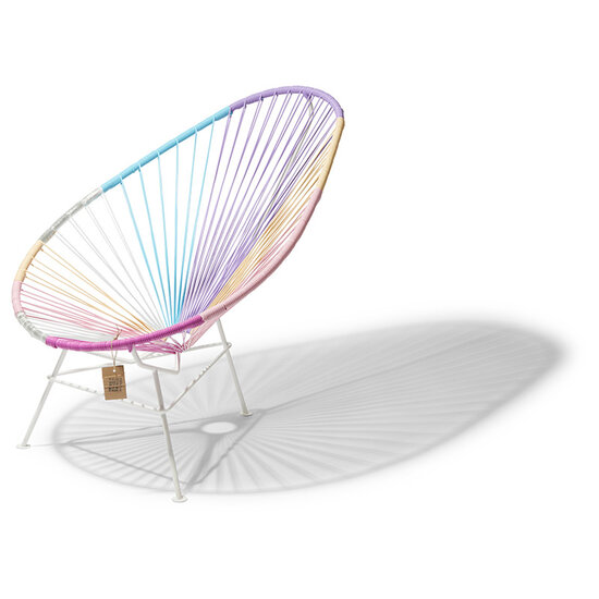Acapulco Chair Unicorn, White Frame