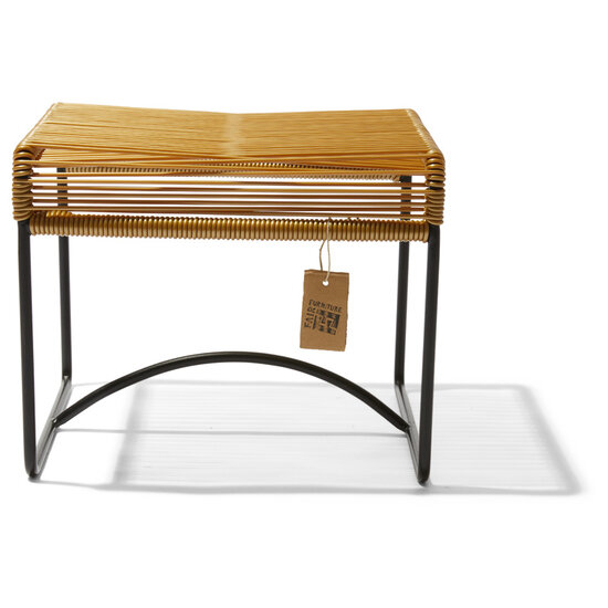 Xalapa Stool or Footrest in Gold