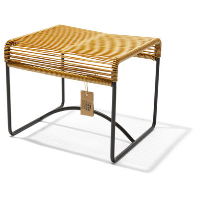 Xalapa stool or footrest gold