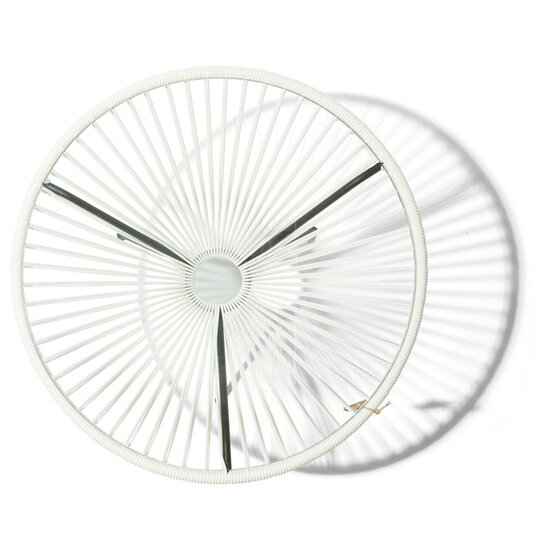 Silla Acapulco Table Japón XL in White, Glass Table Top