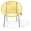 Luna Dining Chair in Yellow