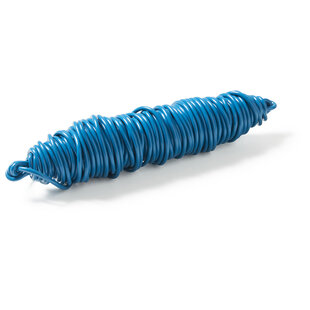 PVC Cord Coil Petrol Blue