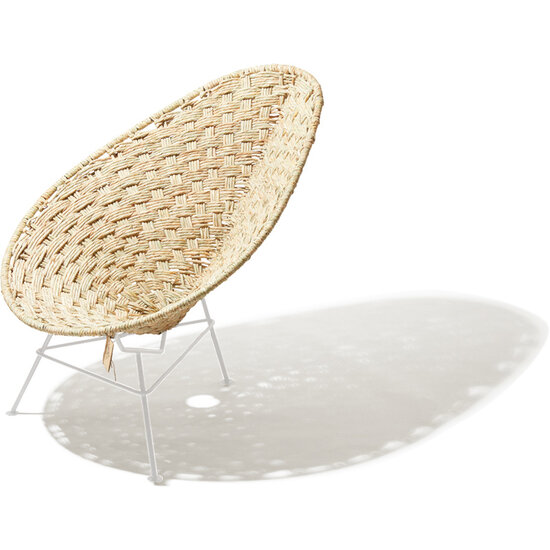 Acapulco Chair Tule, White Frame