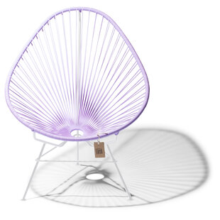 Acapulco Chair Lilac, White Frame