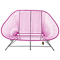 Acapulco Sofa in Fuchsia, Suitable for 2-3 People