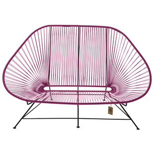Acapulco Sofa Violet Wine